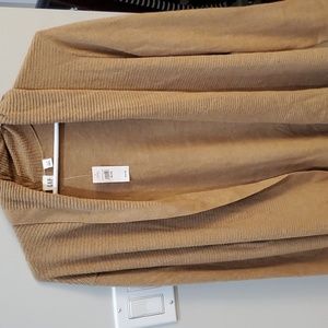 Gap open front cotton cardigan